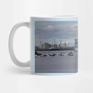 Ships and boats on the River Tyne Mug